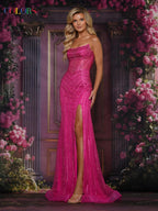 Colors Dress Dress 3568 - Hot Pink