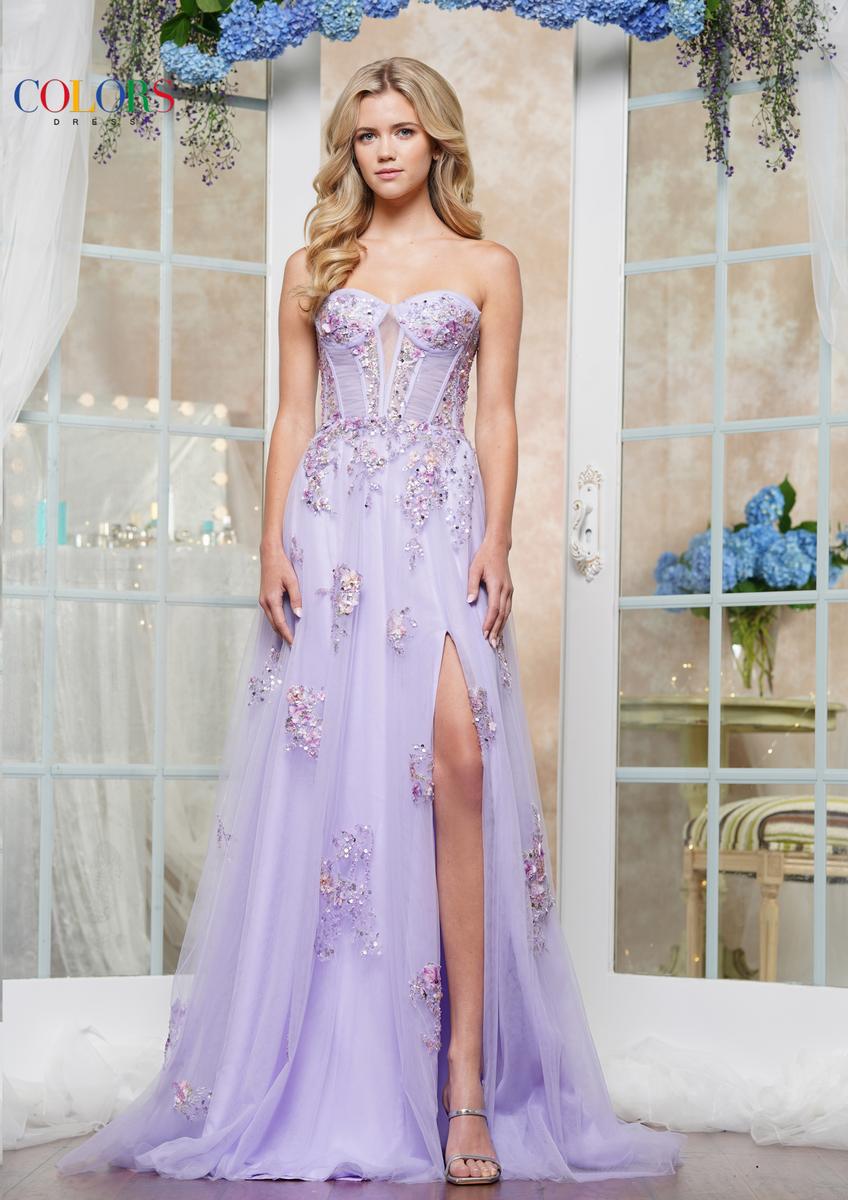Colors Dress Dress 3575 - Lavender