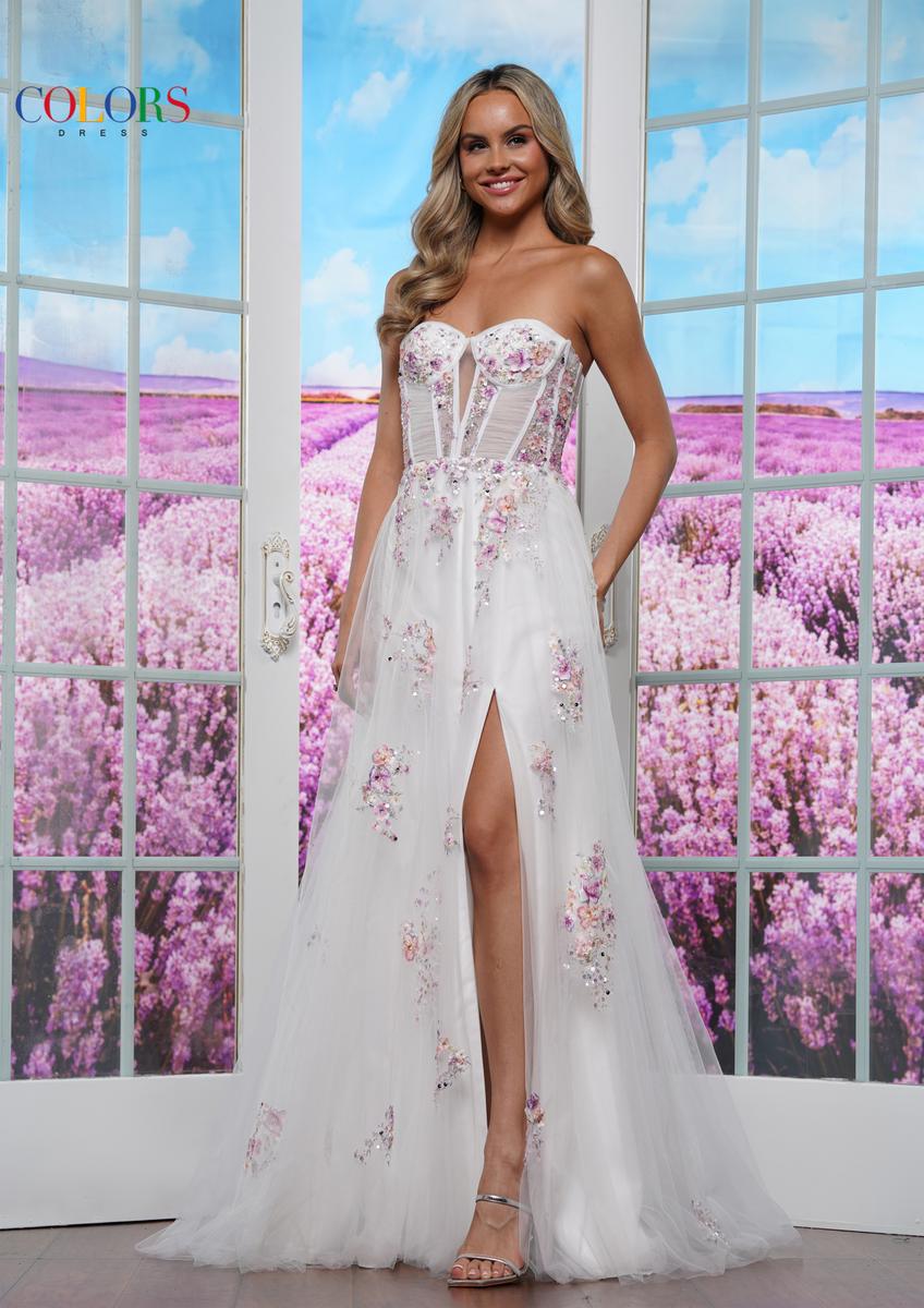 Colors Dress Dress 3575 - Off White