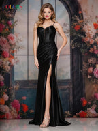 Colors Dress Dress 3603 - Black