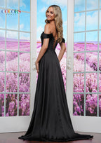 Colors Dress Dress 3606 - Black