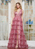 Colors Dress Dress 3618 - Burgundy