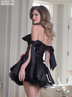 Colors Dress Dress 3638 - Black Black