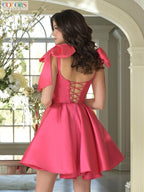 Colors Dress Dress 3640 - Hot Pink