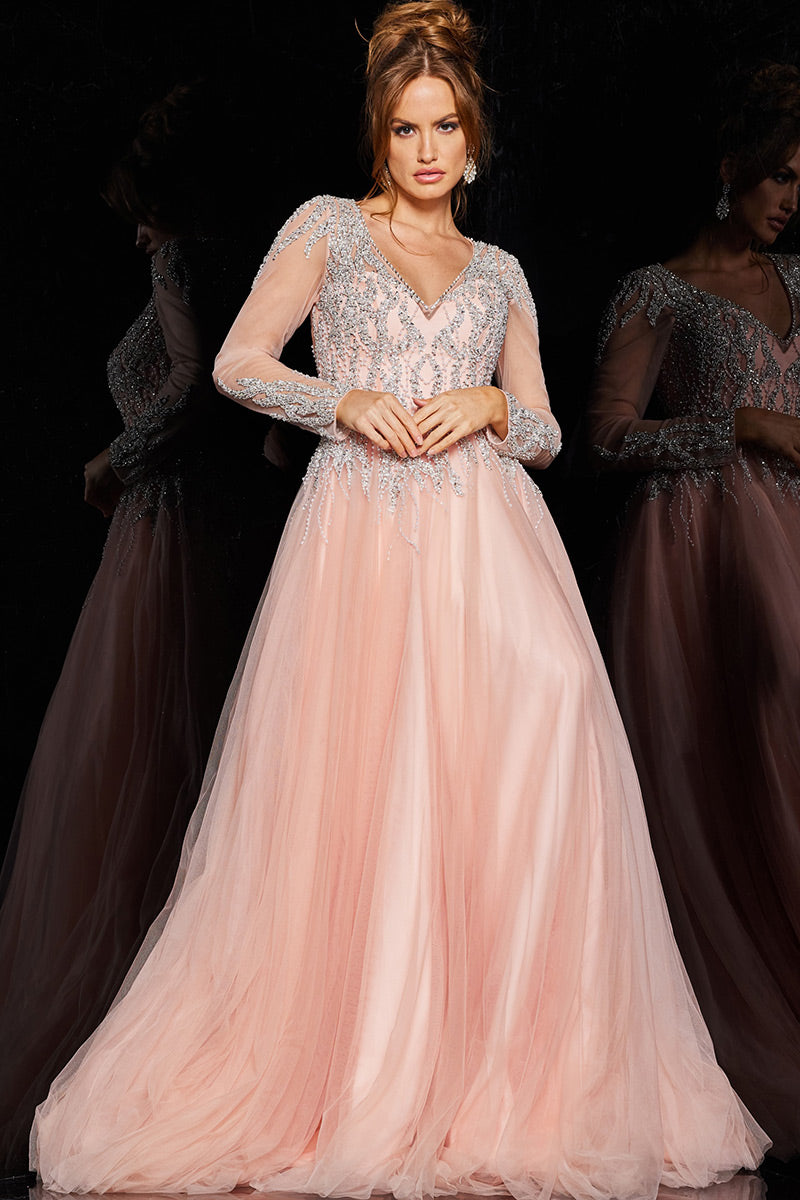 Jovani Evening 36533 - Blush