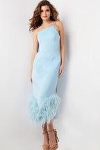 Jovani Homecoming Dresses 36675 - Light Blue