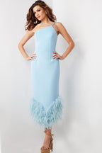 Jovani Homecoming Dresses 36675 - Light Blue