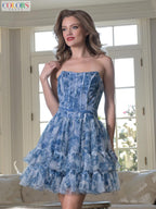 Colors Dress Dress 3669 - Blue