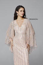 Primavera Evening Dress 3672 - Black