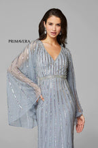 Primavera Evening Dress 3672 - Platinum