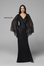 Primavera Evening Dress 3672 - Black