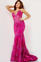 Jovani Prom 3675 - Berry