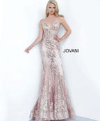 Jovani Prom 3675 - Rose/Gold