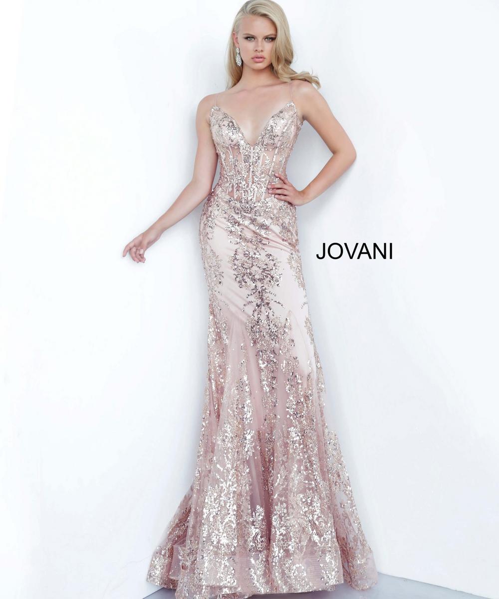 Jovani Prom 3675 - Rose/Gold