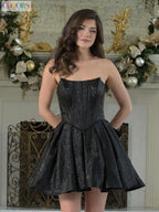 Colors Dress Dress 3678 - Black