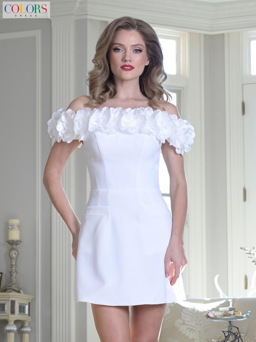 Colors Dress Dress 3679 - Off White