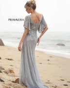 Primavera Evening Dress 3681 - Platinum