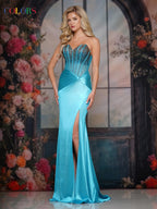 Colors Dress Dress 3690 - Teal