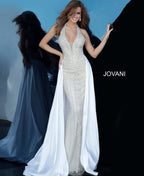 Jovani Signature Collection 3698 - Nude/Off White