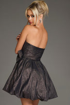 Jovani Homecoming Dresses 37017 - Black/Copper
