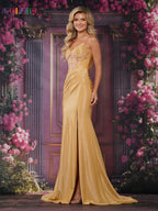 Colors Dress Dress 3704 - Gold