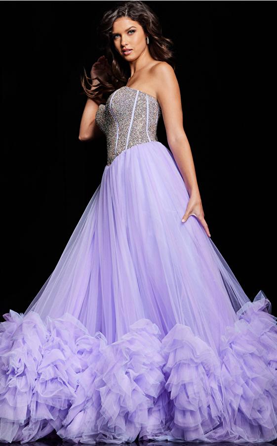 Jovani Signature Collection 37199 - Lilac