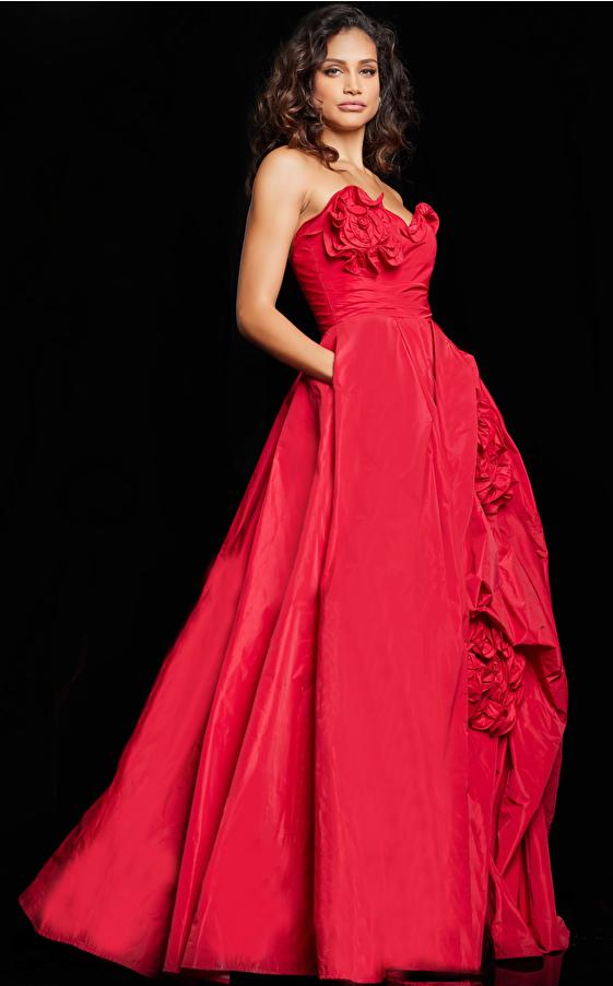 Jovani Prom 37266 - Dark Red
