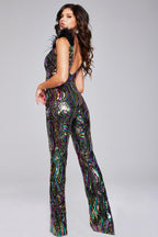Jovani Contemporary 37276 - Multi/Black