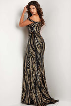 Jovani Prom 37351 - Black/Gold