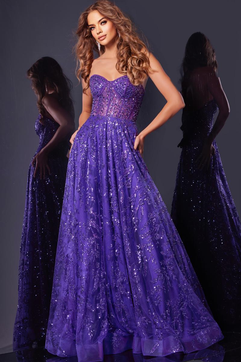 Jovani Prom 37413 - Purple