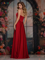 Colors Dress Dress 3743 - Wine