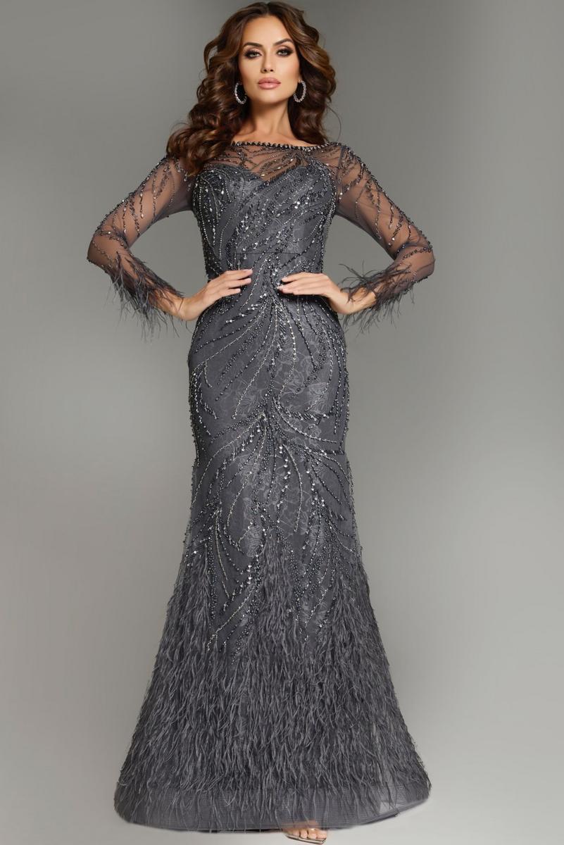 Jovani Evening 37560 - Charcoal