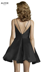 Alyce Paris Homecoming Dress 3764 - Black