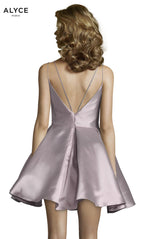 Alyce Paris Homecoming Dress 3764 - French Pink