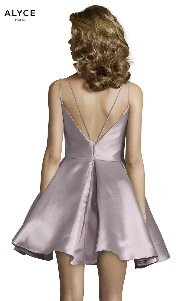 Alyce Paris Homecoming Dress 3764 - French Pink