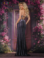 Colors Dress Dress 3765 - Black Blue