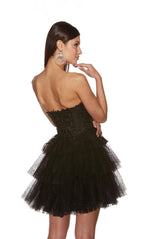 Alyce Paris Homecoming Dress 3766 - Black