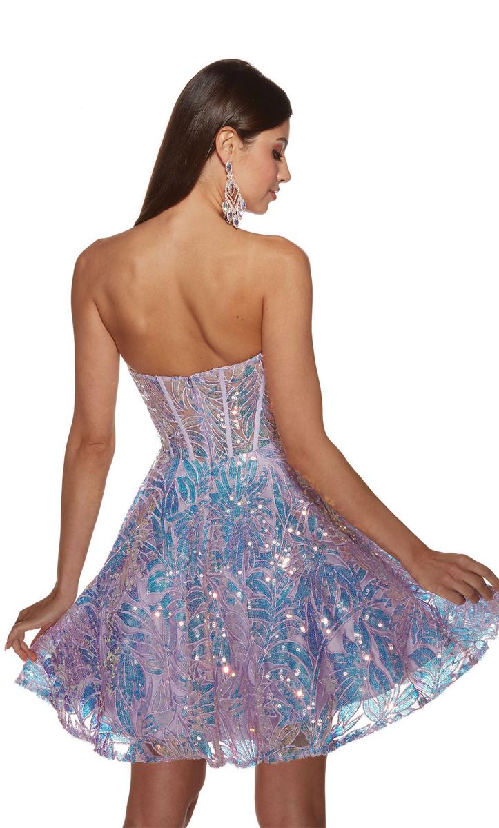 Alyce Paris Homecoming Dress 3779 - Lilac