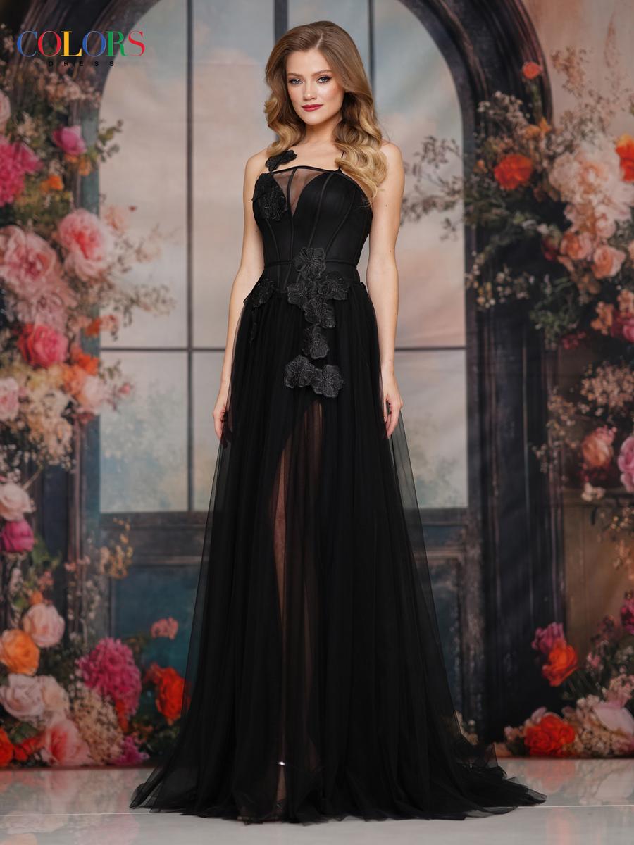 Colors Dress Dress 3796 - Black