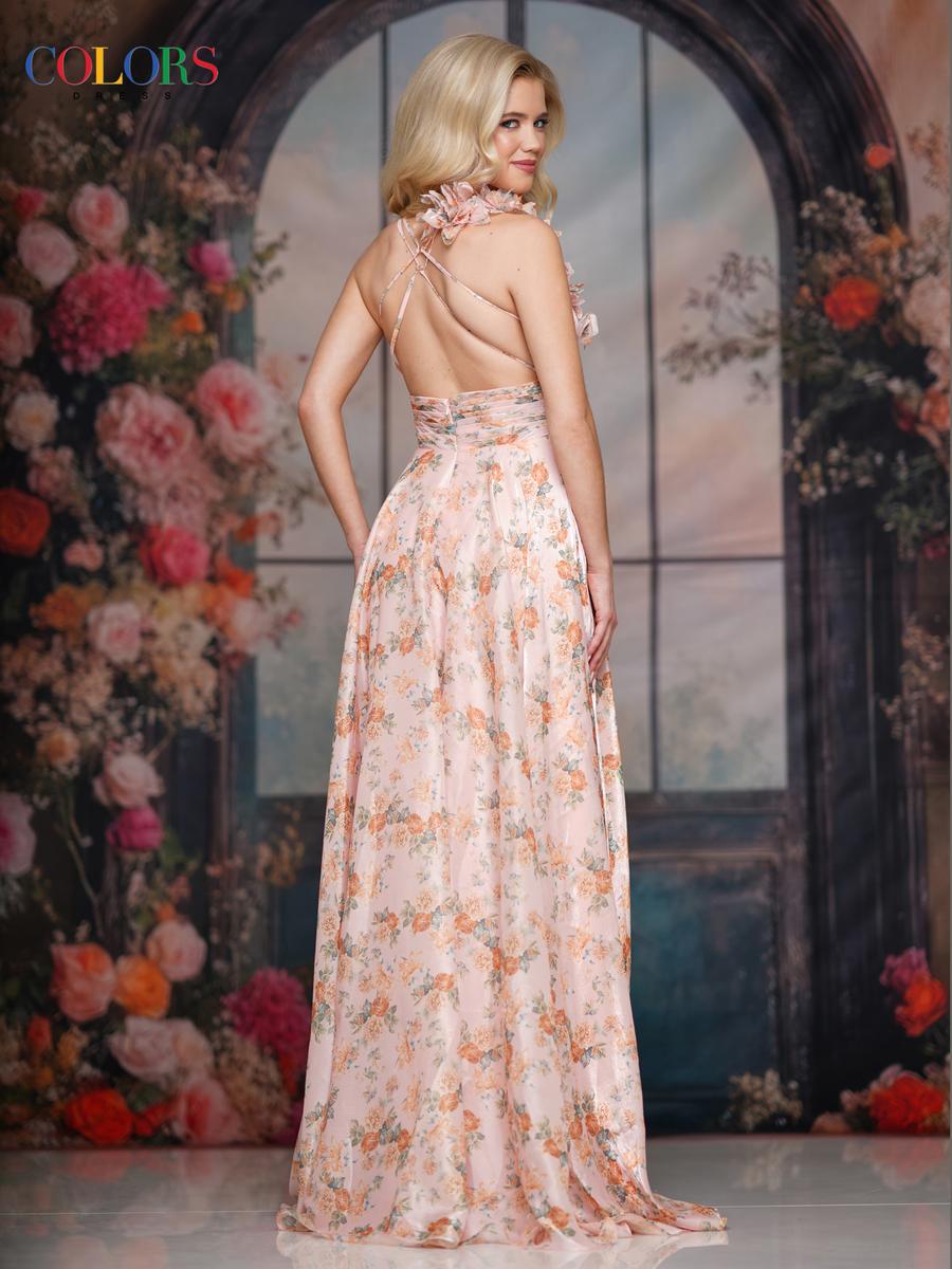 Colors Dress Dress 3807 - Peach