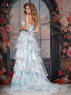 Colors Dress Dress 3809 - Tiffany Multi