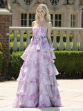 Colors Dress Dress 3809 - Lilac Multi
