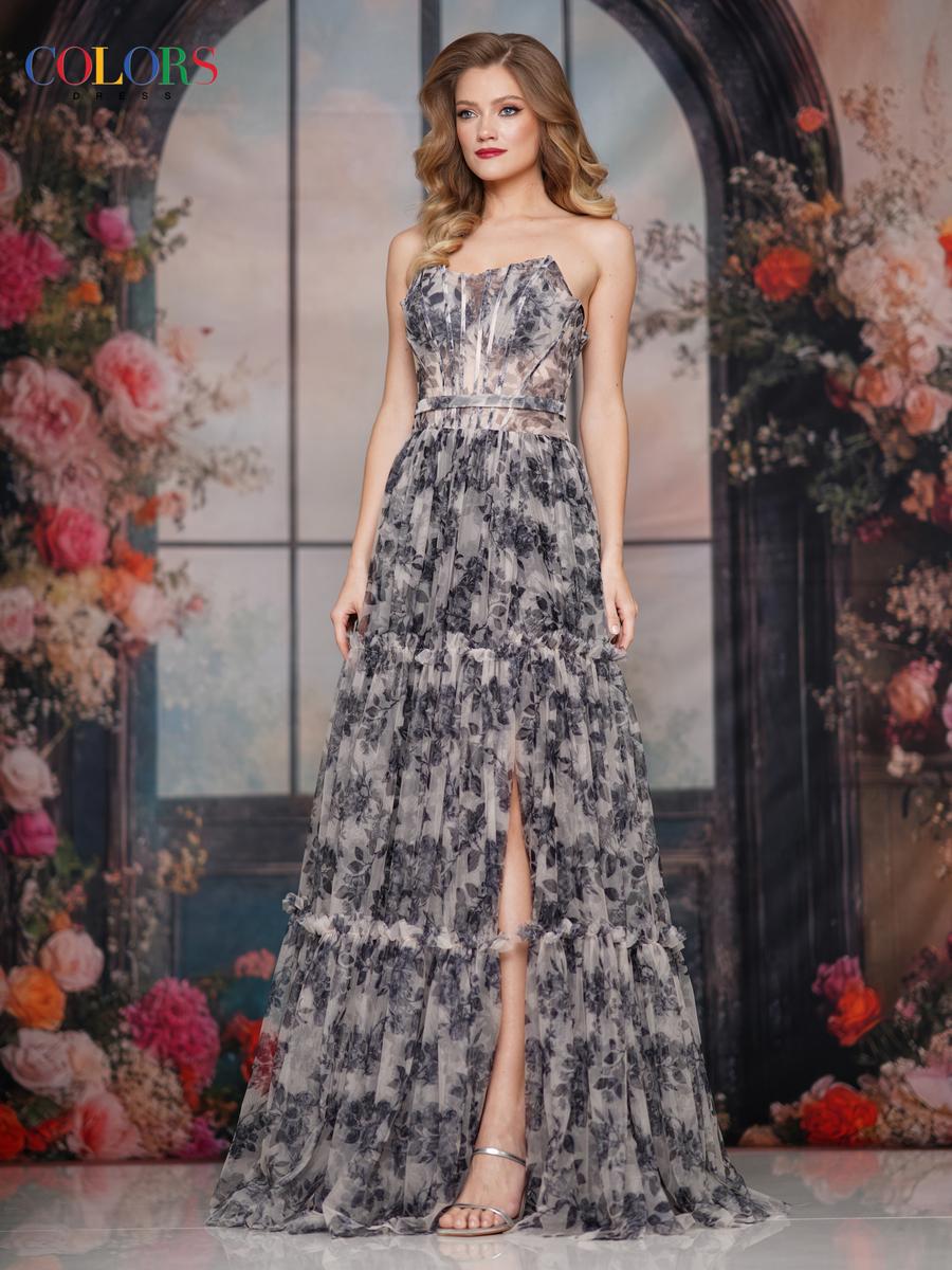 Colors Dress Dress 3810 - Black