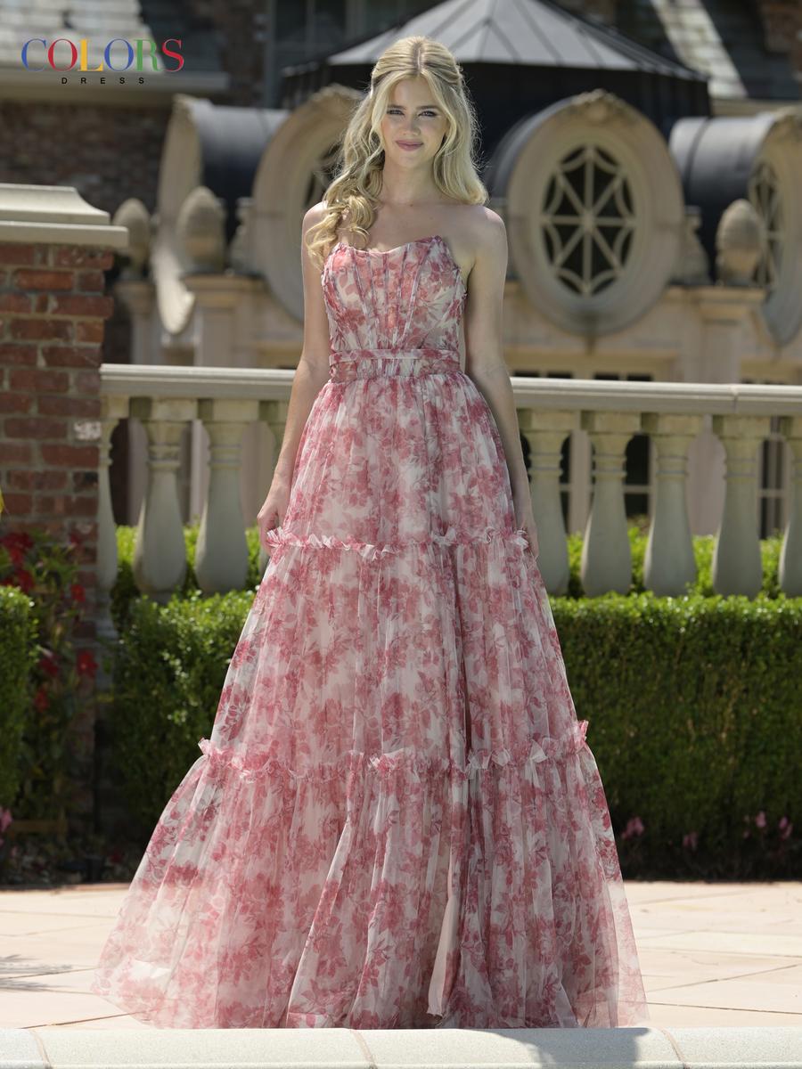 Colors Dress Dress 3810 - Red