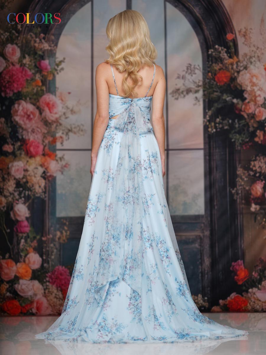 Colors Dress Dress 3813 - Blue Multi