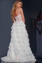 Jovani Prom 38165 - Iridescent/White