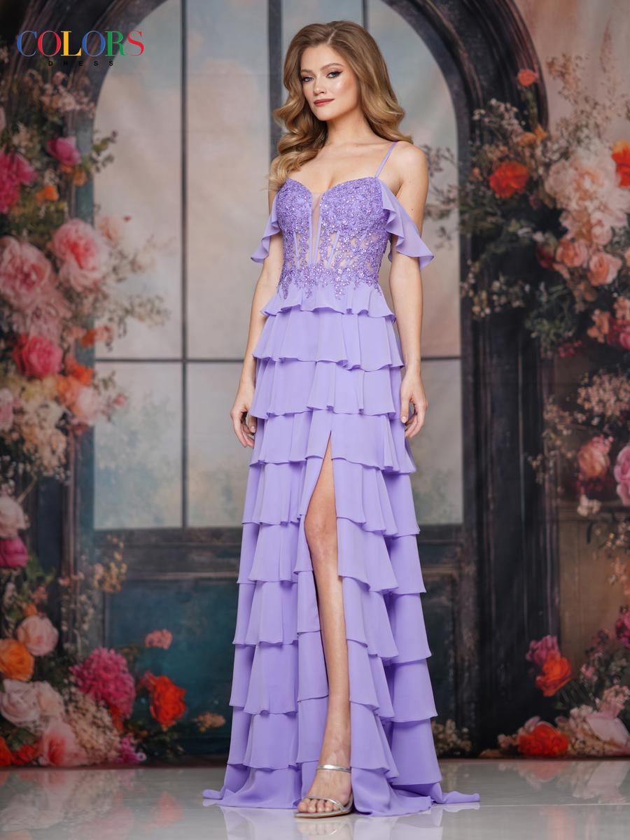 Colors Dress Dress 3820 - Lavender