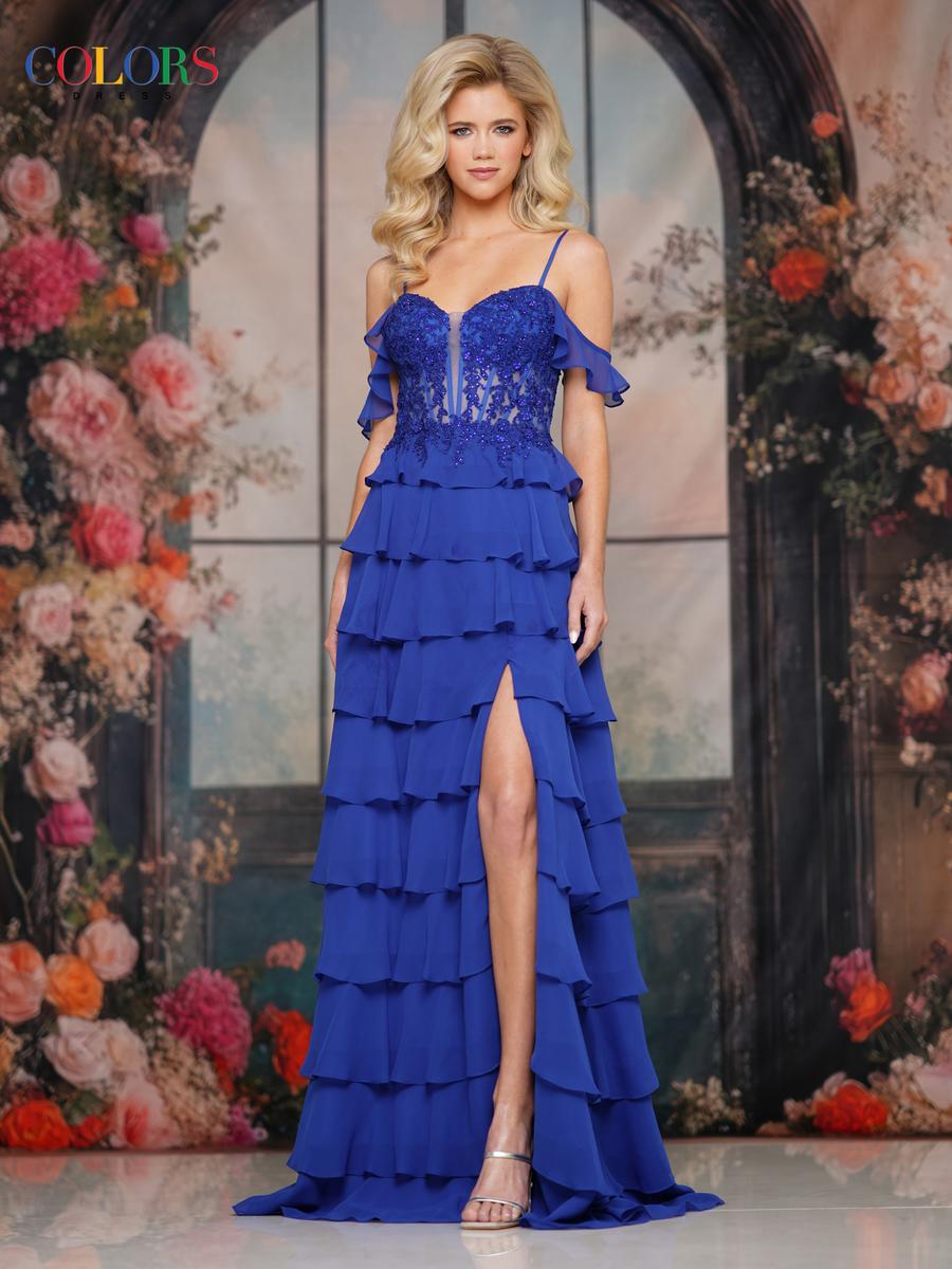 Colors Dress Dress 3820 - Royal