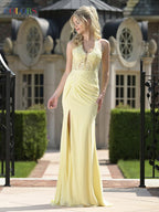 Colors Dress Dress 3821 - Light Yellow