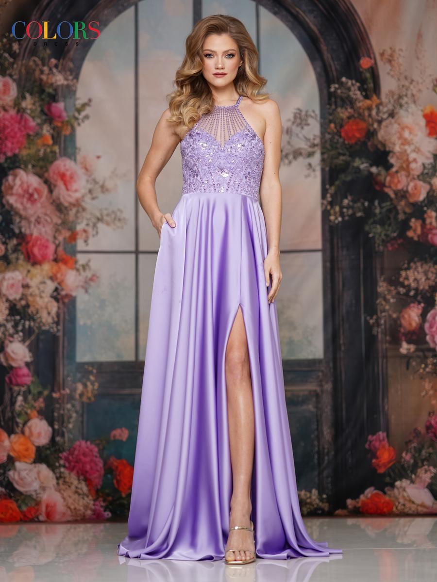 Colors Dress Dress 3822 - Lavender
